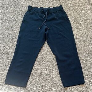 Lululemon Athletica Blue Joggers Elastic Waistband